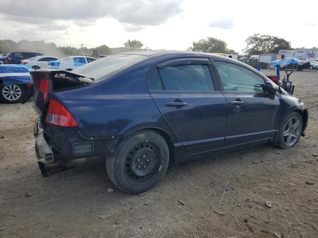 1HGFA15588L062016 - 2008 HONDA CIVIC LX BLUE photo 3