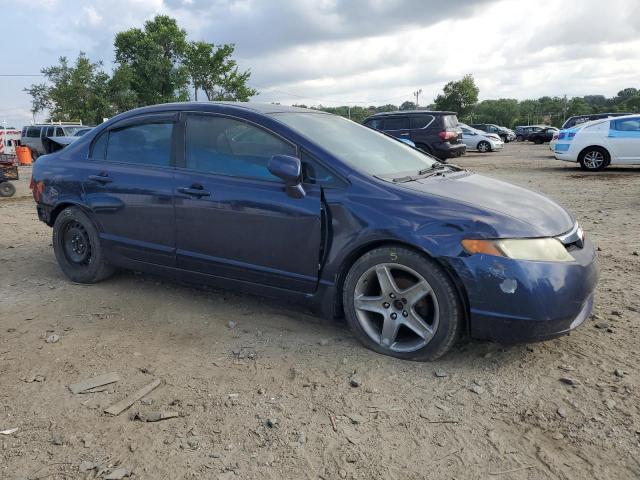 1HGFA15588L062016 - 2008 HONDA CIVIC LX BLUE photo 4
