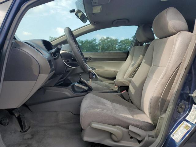 1HGFA15588L062016 - 2008 HONDA CIVIC LX BLUE photo 7