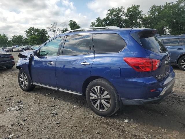 5N1DR2MN3JC627019 - 2018 NISSAN PATHFINDER S BLUE photo 2