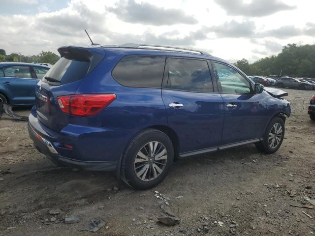 5N1DR2MN3JC627019 - 2018 NISSAN PATHFINDER S BLUE photo 3