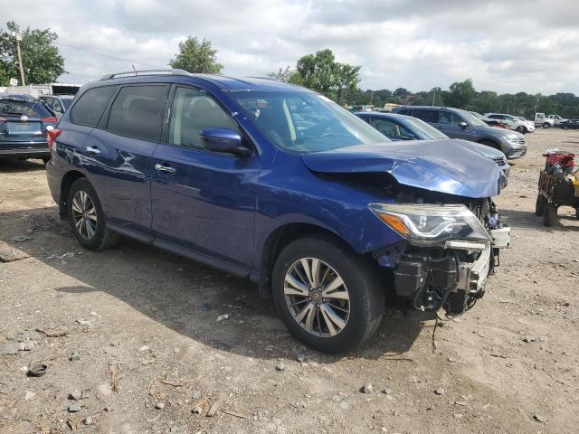 5N1DR2MN3JC627019 - 2018 NISSAN PATHFINDER S BLUE photo 4