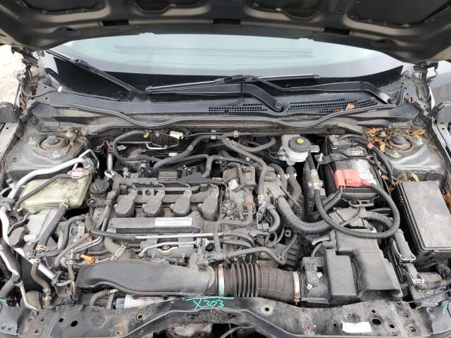 SHHFK7H70HU402708 - 2017 HONDA CIVIC EXL ნაცრისფერი ფოტო 11