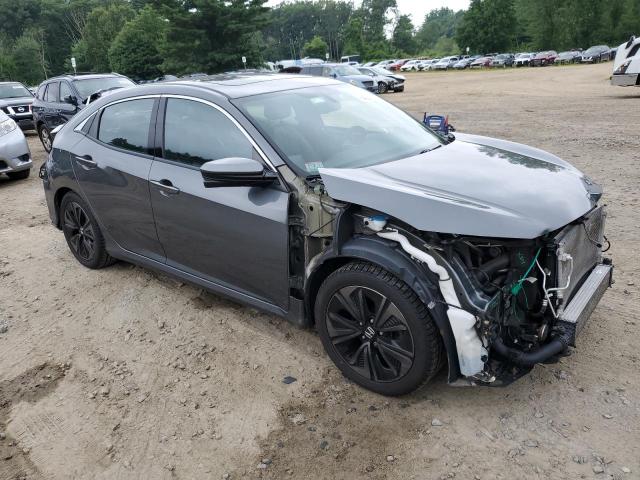 SHHFK7H70HU402708 - 2017 HONDA CIVIC EXL ნაცრისფერი ფოტო 4