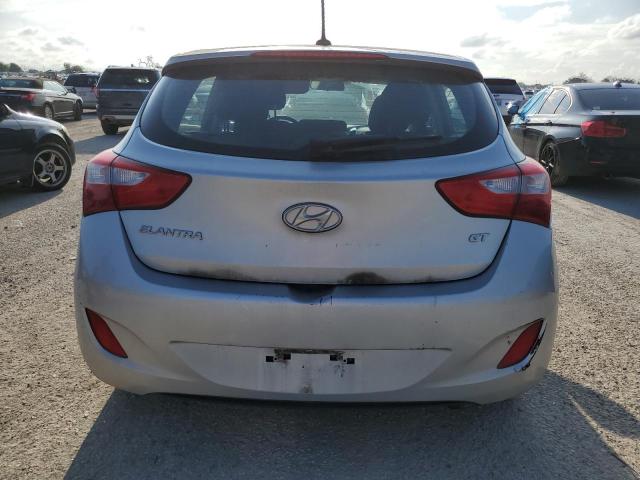 KMHD25LH8EU232884 - 2014 HYUNDAI ELANTRA GT SILVER photo 6