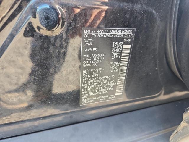 KNMAT2MV2KP557242 - 2019 NISSAN ROGUE S Қара фото 13