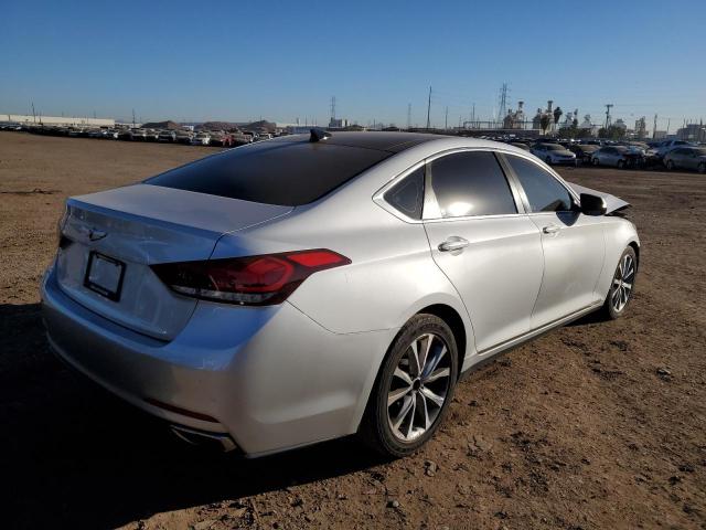 KMHGN4JE3FU076942 - 2015 HYUNDAI GENESIS 3.8L SILVER photo 4