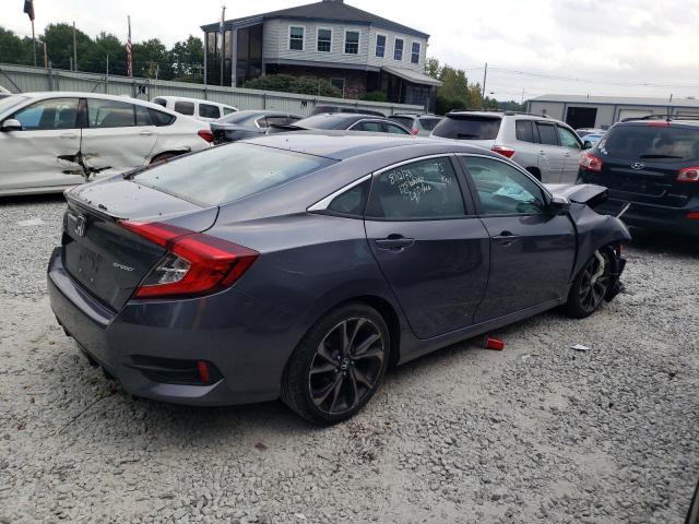 2HGFC2F88LH510415 - 2020 HONDA CIVIC SPORT ნაცრისფერი ფოტო 3
