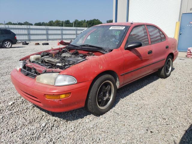 1Y1SK5366RZ096043 - 1994 GEO PRIZM BASE RED photo 1