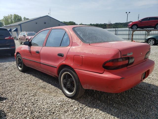 1Y1SK5366RZ096043 - 1994 GEO PRIZM BASE RED photo 2