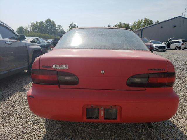 1Y1SK5366RZ096043 - 1994 GEO PRIZM BASE RED photo 6