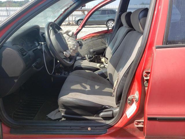 1Y1SK5366RZ096043 - 1994 GEO PRIZM BASE RED photo 7