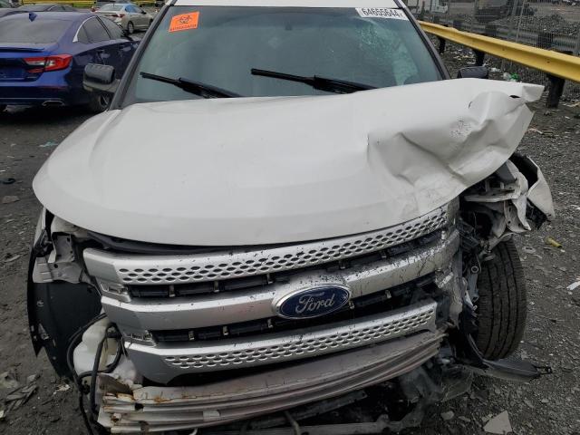 1FMHK7D82BGA17622 - 2011 FORD EXPLORER XLT WHITE photo 12