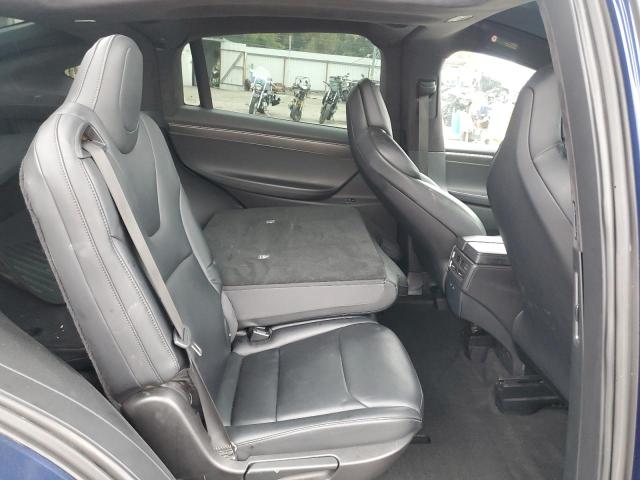 5YJXCAE24KF141647 - 2019 TESLA MODEL X 蓝色 照片 10