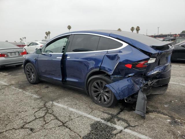5YJXCAE24KF141647 - 2019 TESLA MODEL X 蓝色 照片 2