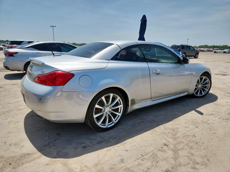 JN1CV6FE1AM351310 - 2010 INFINITI G37 BASE 银色 照片 3