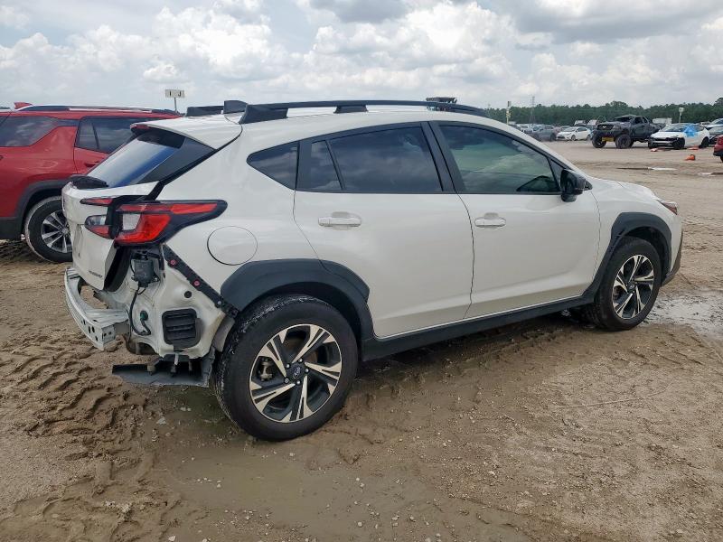 JF2GUADC8R8398734 - 2024 SUBARU CROSSTREK PREMIUM თეთრი ფოტო 3