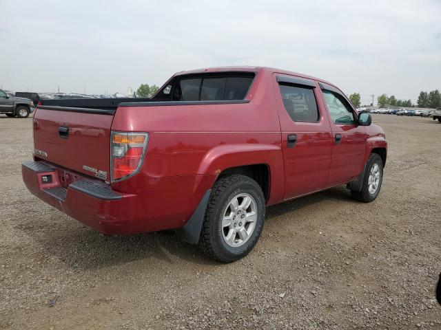 2HJYK16296H528454 - 2006 HONDA RIDGELINE RT RED photo 3