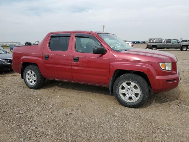 2HJYK16296H528454 - 2006 HONDA RIDGELINE RT RED photo 4