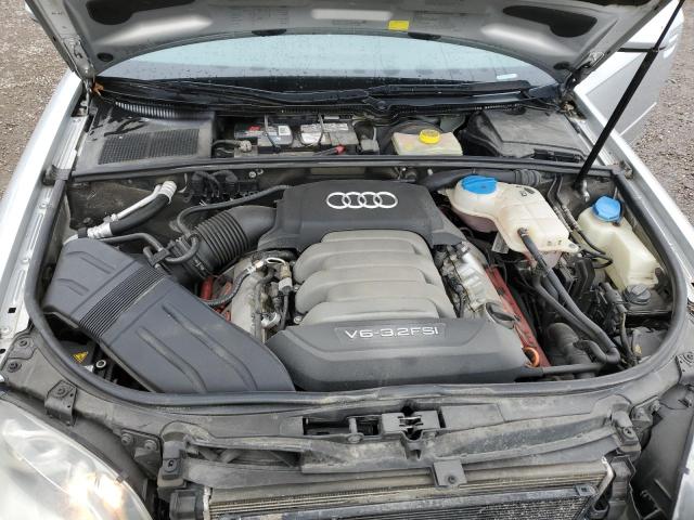 WAUKG78E56A002436 - 2006 AUDI A4 3.2 AVANT QUATTRO SILVER photo 11