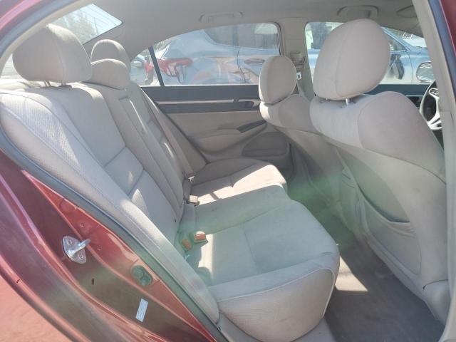 2HGFA1F87BH502269 - 2011 HONDA CIVIC EX BURGUNDY photo 10