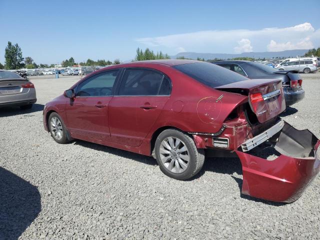 2HGFA1F87BH502269 - 2011 HONDA CIVIC EX BURGUNDY photo 2