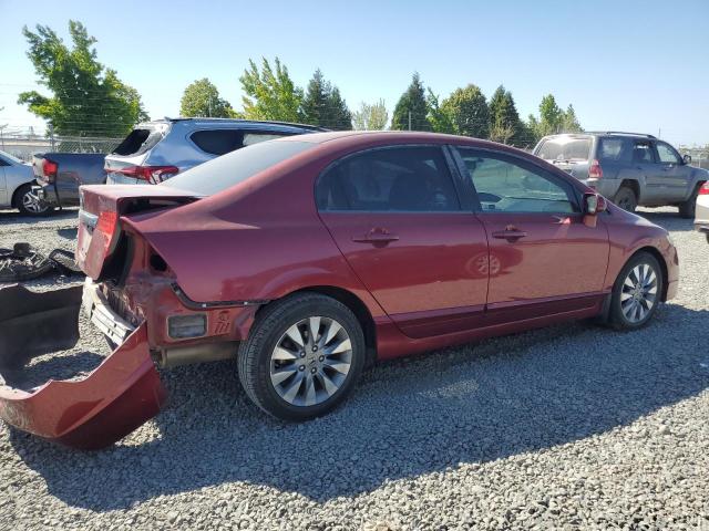 2HGFA1F87BH502269 - 2011 HONDA CIVIC EX BURGUNDY photo 3