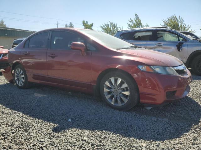 2HGFA1F87BH502269 - 2011 HONDA CIVIC EX BURGUNDY photo 4