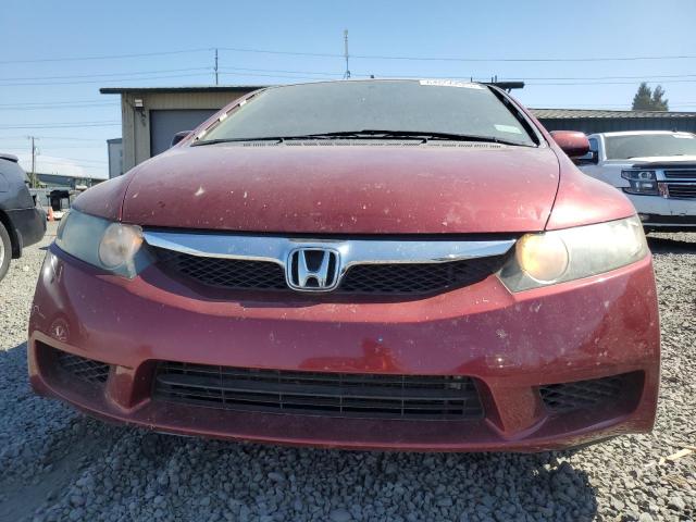 2HGFA1F87BH502269 - 2011 HONDA CIVIC EX BURGUNDY photo 5