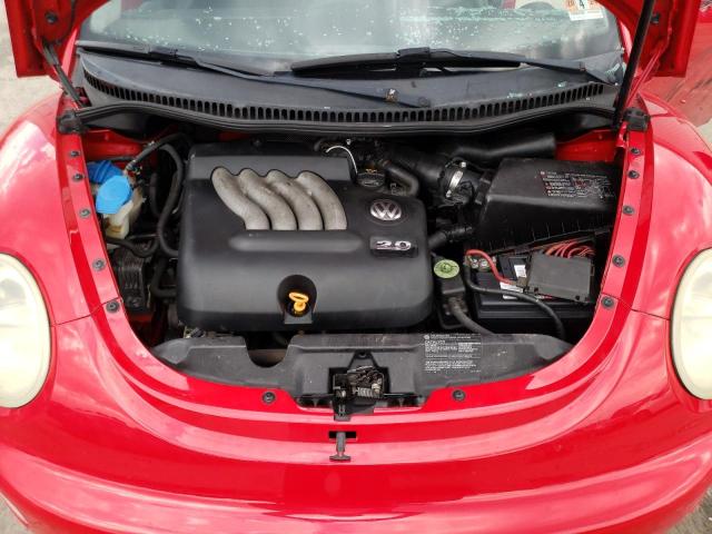 3VWBK31C45M414297 - 2005 VOLKSWAGEN NEW BEETLE GL 红色 照片 11