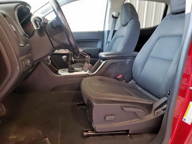 1GCGSCEN0M1263667 - 2021 CHEVROLET COLORADO LT RED photo 7