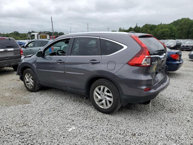 5J6RM4H72FL070282 - 2015 HONDA CR-V EXL GRAY photo 2