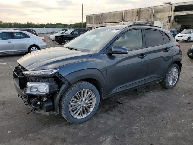 KM8K6CAAXMU682573 - 2021 HYUNDAI KONA SEL PLUS GRAY photo 1