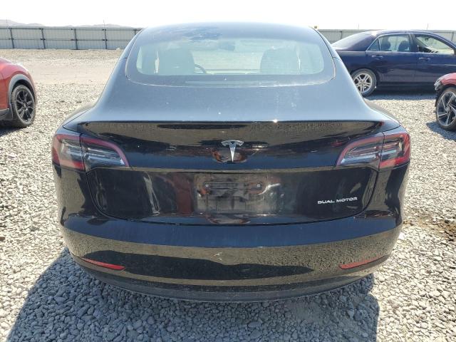 5YJ3E1EB2NF314854 - 2022 TESLA MODEL 3 BLACK photo 6