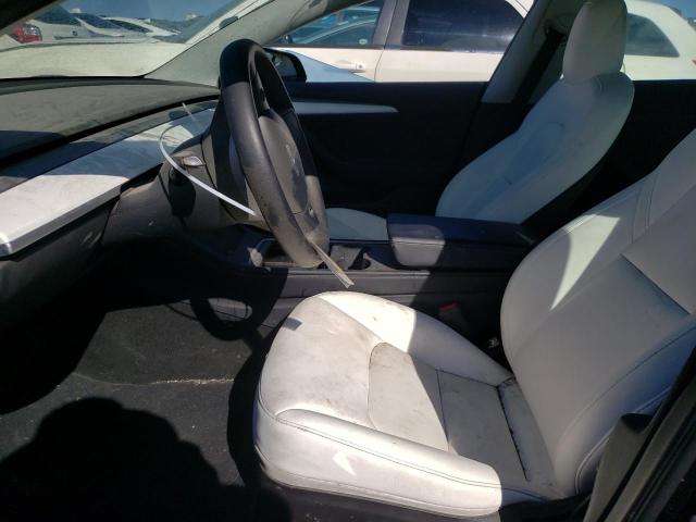 5YJ3E1EB2NF314854 - 2022 TESLA MODEL 3 BLACK photo 7