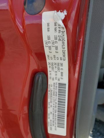 1J8HG48K86C221602 - 2006 JEEP COMMANDER 红色 照片 13