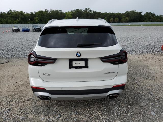 WBX47DP08NN125139 - 2022 BMW X3 SDRIVE30I WHITE photo 6