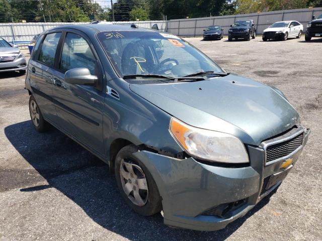 KL1TD6DE8AB129398 - 2010 CHEVROLET AVEO LS მწვანე ფოტო 4