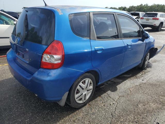 JHMGD37448S026807 - 2008 HONDA FIT BLUE photo 3