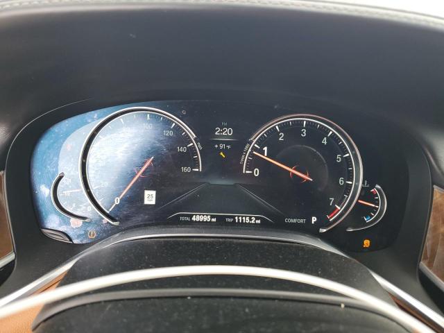 WBA7F0C53KGM25904 - 2019 BMW 750 I BLACK photo 9