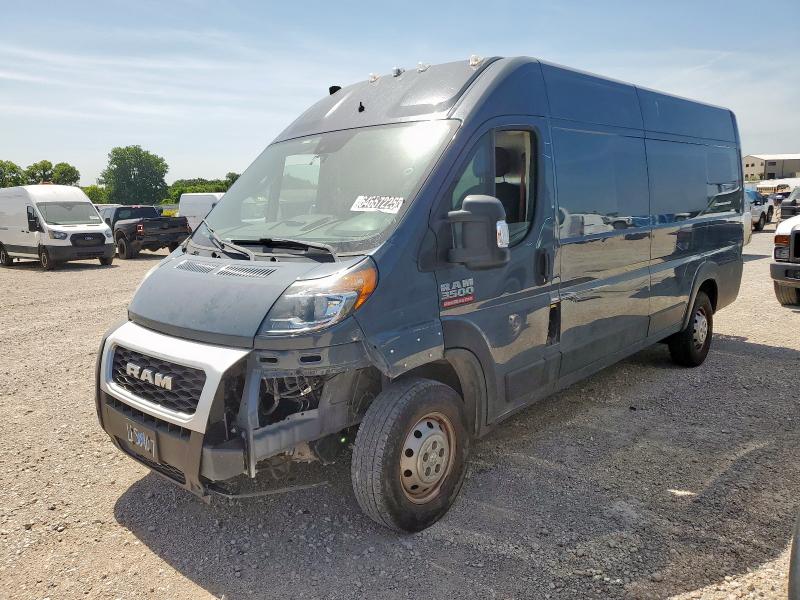3C6MRVJG0ME579818 - 2021 RAM PROMASTER 3500 HIGH ლურჯი ფოტო 1