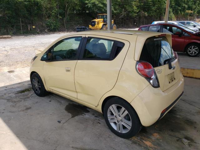 KL8CD6S95DC531899 - 2013 CHEVROLET SPARK 1LT YELLOW photo 2