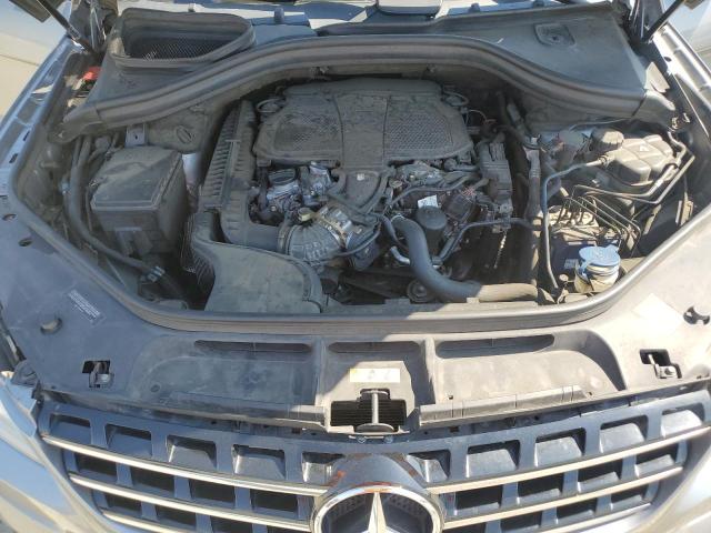 4JGDA5HB7FA476990 - 2015 MERCEDES-BENZ ML 350 4MATIC SILVER photo 12