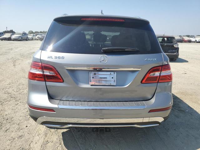 4JGDA5HB7FA476990 - 2015 MERCEDES-BENZ ML 350 4MATIC SILVER photo 6