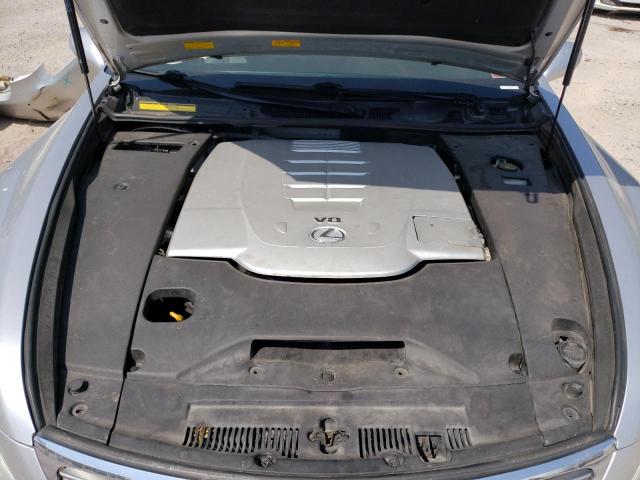 JTHGL46F385027246 - 2008 LEXUS LS 460L SILVER photo 11