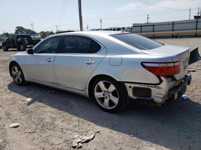 JTHGL46F385027246 - 2008 LEXUS LS 460L SILVER photo 2