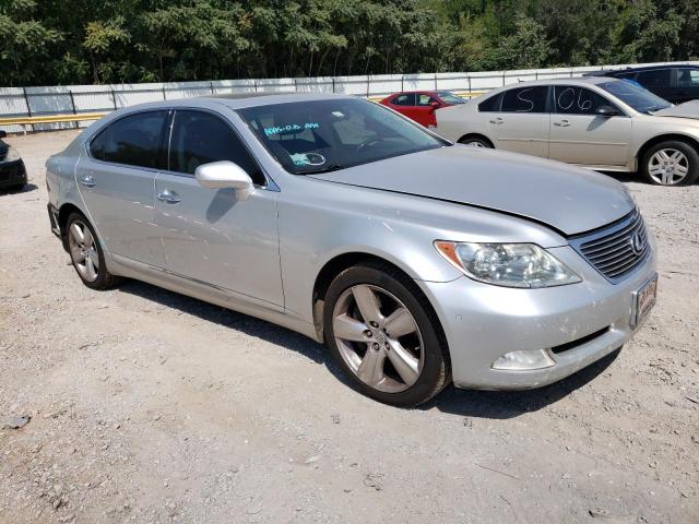 JTHGL46F385027246 - 2008 LEXUS LS 460L SILVER photo 4