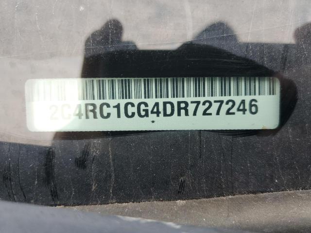 2C4RC1CG4DR727246 - 2013 CHRYSLER TOWN & COU TOURING L BLACK photo 13