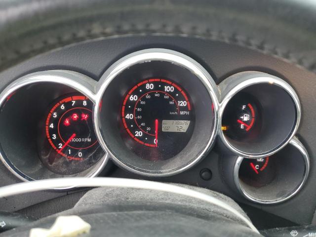 2T1KR32E47C660874 - 2007 TOYOTA COROLLA MA XR SILVER photo 9