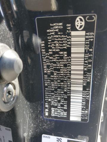 5YFB4MDE3PP063345 - 2023 TOYOTA COROLLA LE 黑色 照片 13